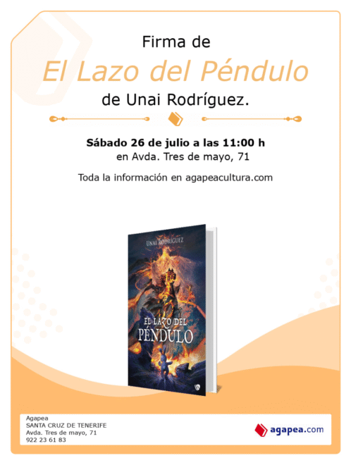 Firma de libros en Santa Cruz de Tenerife (26/7/25)